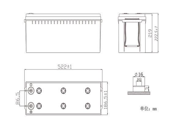 SafeGuard12BH620产品外观尺寸图